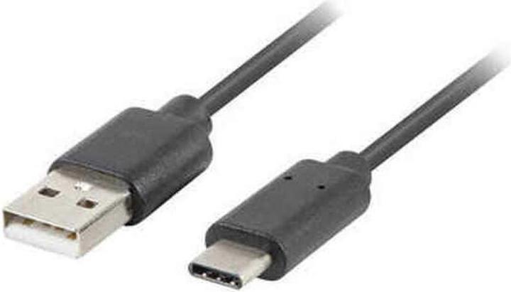Actual product image Lanberg CA-USBO-31CU-0010-BK cable USB-C(M)->A(M) 3.1 1M Czarny (1 m)