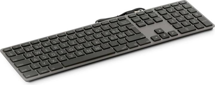 Actual product image LMP Keyboard USB Large Lettering WinOS Grey (CH, Cable)