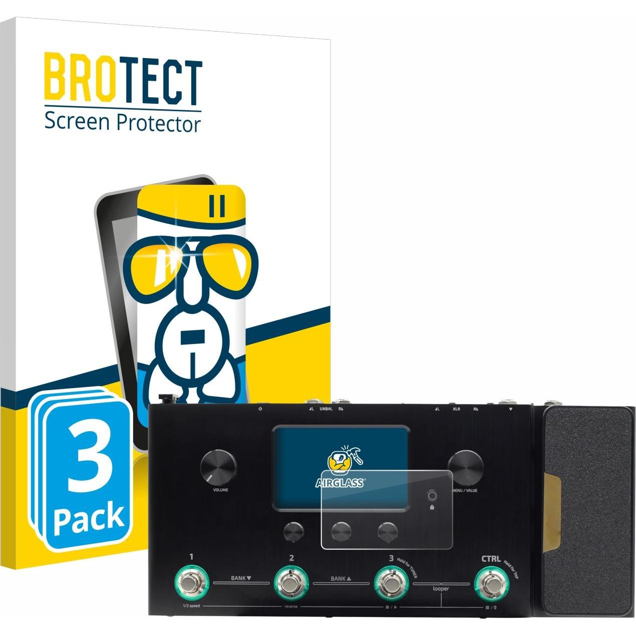 BROTECT AirGlass Panzerglasfolie, Audio Zubehör, Transparent