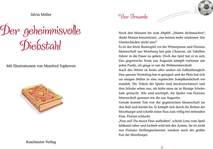 Produktbild Der geheimnisvolle Diebstahl (Deutsch, Manfred Tophoven, Silvia Möller, 2021)