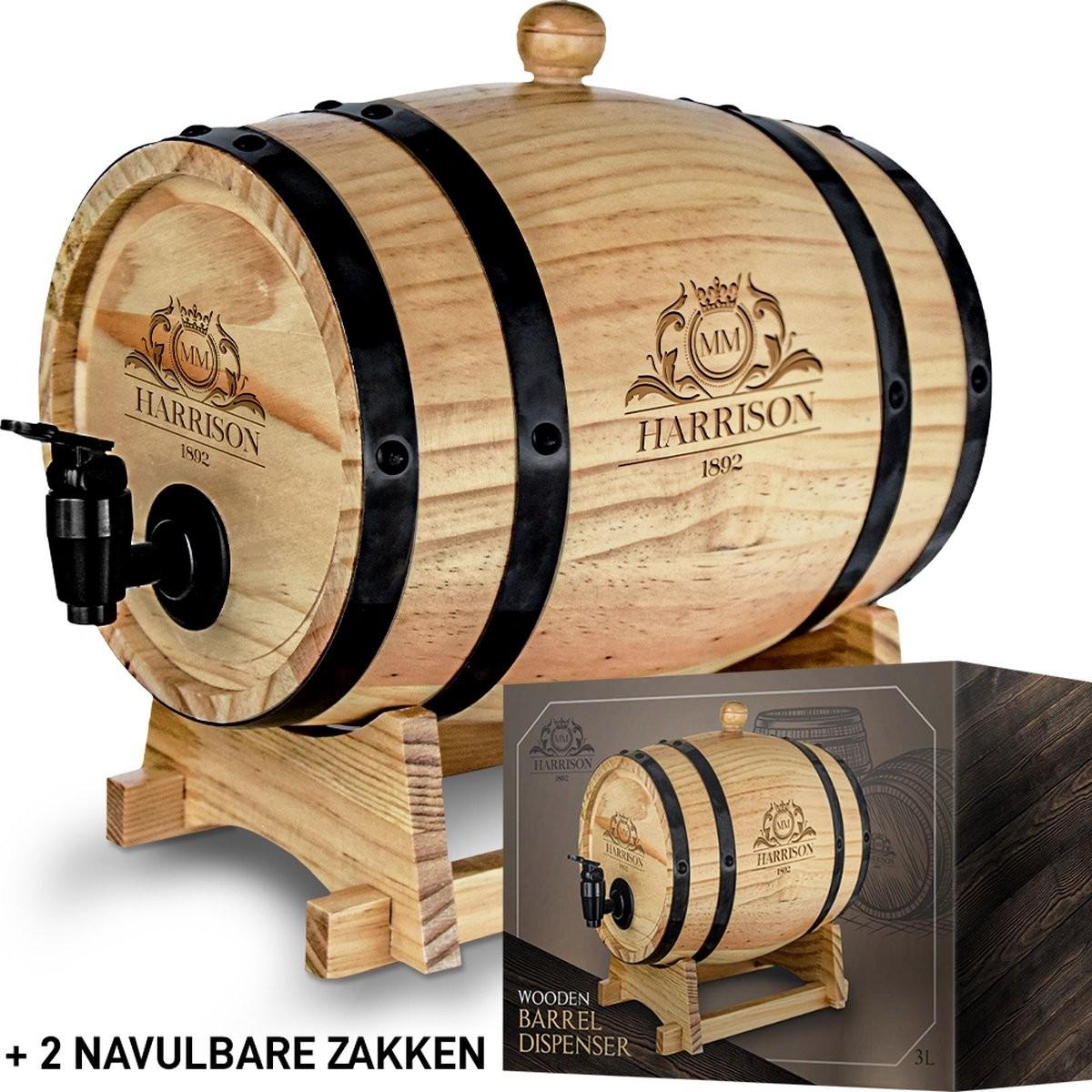 TOP Holzfass, Distributore di bevande, Marrone