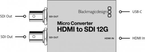 Produktbild Blackmagic Micro Converter HDMI to SDI 12G