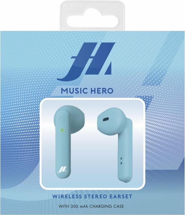 Produktbild SBS TWS Beat - Ohrhörer Twin mit automatischem ON-OFF und Lade-Etui (2.50 h, Kabellos)