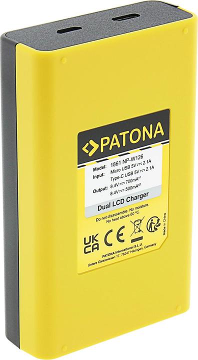 Produktbild Patona Dual LCD Ladegerät (Kamera Akku Ladegerät)