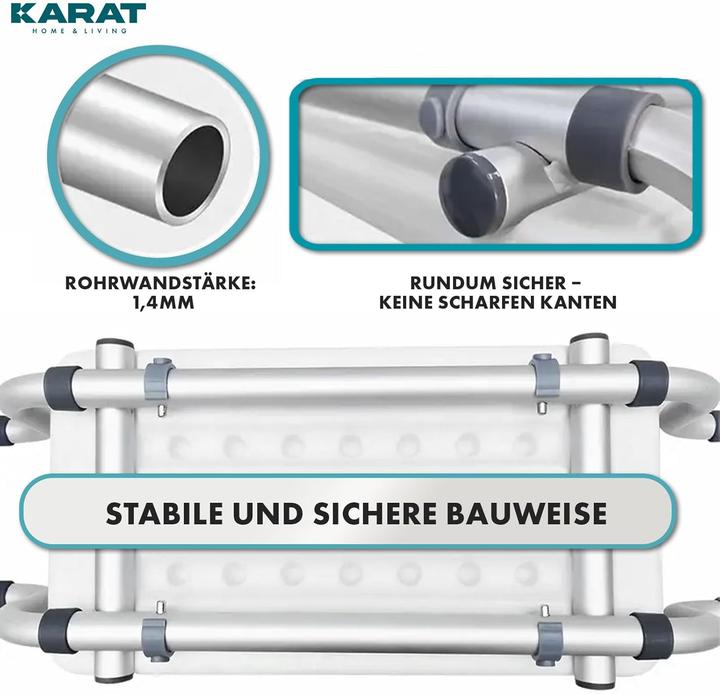 Produktbild Karat Badewannensitz Levi, verstellbar 78-86 cm (100 kg)