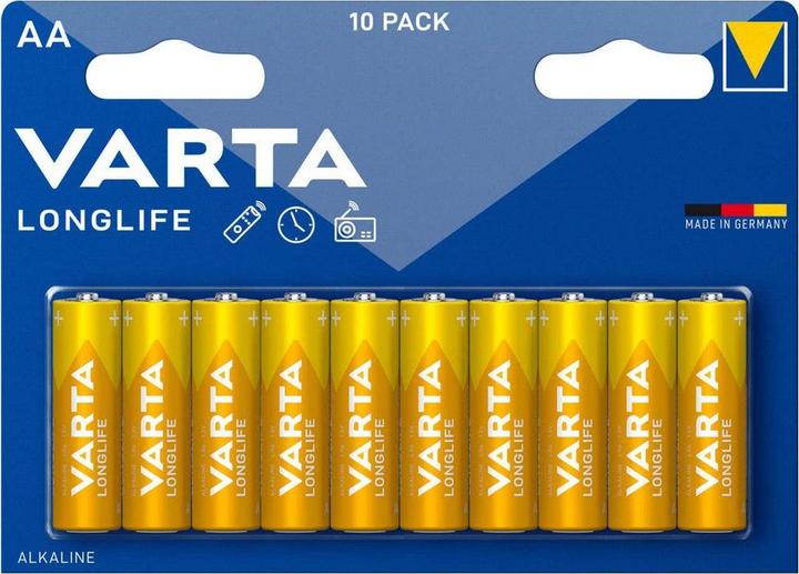 Productafbeelding Varta Vermogen met lange levensduur (10 Pcs., AAA, 1240 mAh)