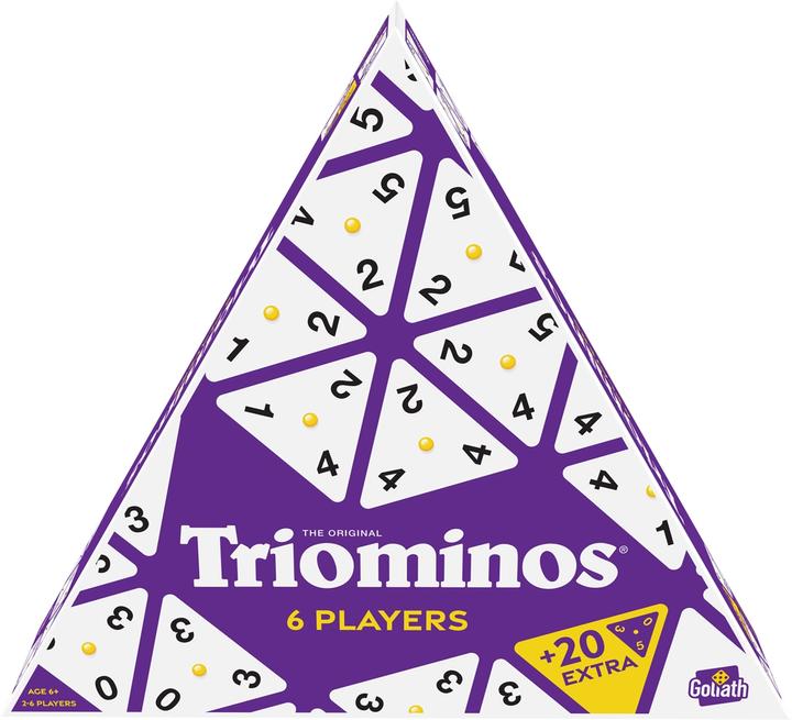 Image du produit Goliath Toys Triominos 6 joueurs (Allemand, Français, Italien, Anglais)