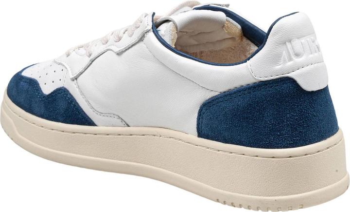 Immagine prodotto Autry medalist sneakers in leather and suede color white and blue (43)