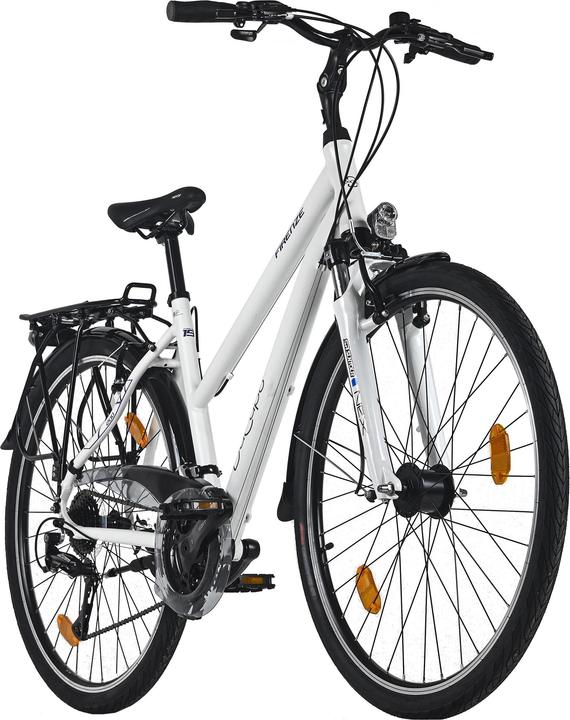 Trekkingrad Damen 28" Firenze 200 24 Gänge RH 48 cm weiss (48 cm)