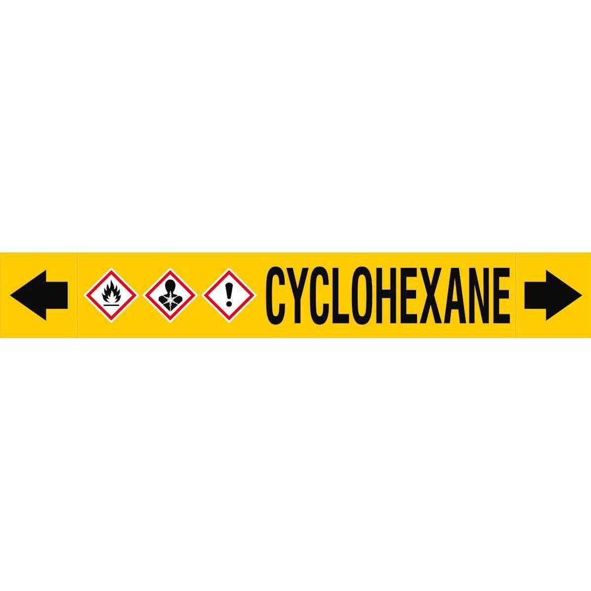 Brady ASME - Rohrmarkierer - Cyclohexane (ASMEPM-100X690MM-CYCLOHEXANE)