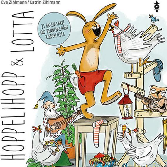 Produktbild Hoppelihopp und Lotta (CD inkl. Download-Code) (Katrin Zihlmann, Eva Zihlmann, Schweizerdeutsch)