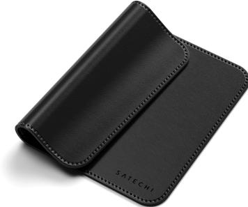 Actual product image Satechi Vegan-Leather Premium Mouse Pad Black