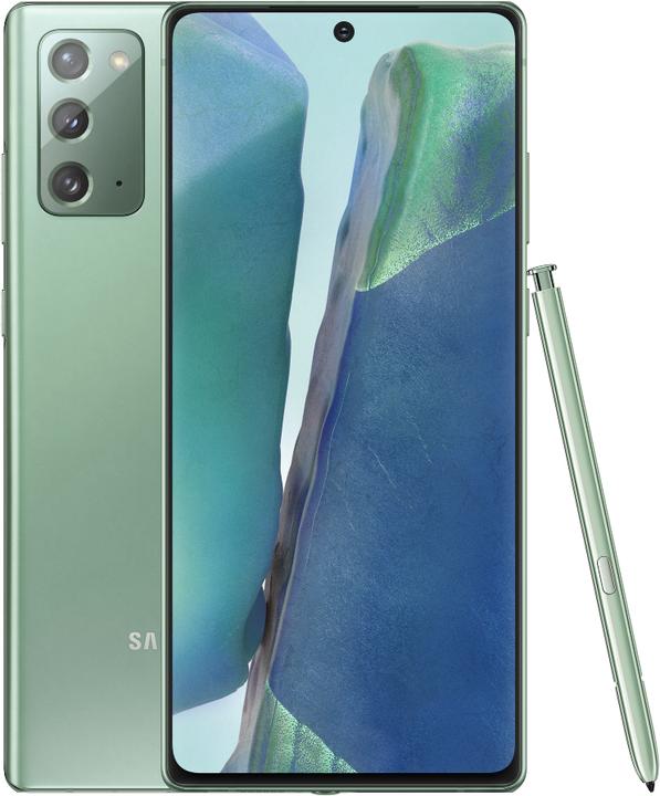 Produktbild Samsung Galaxy Note 20 (256 GB, Mystic Green, 6.70", Dual SIM, 5G)