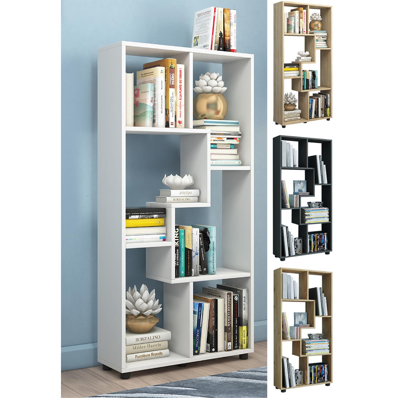 VCM, Regal, Holz Stand Regal Raumteiler Blina (60 x 20 x 119 cm)