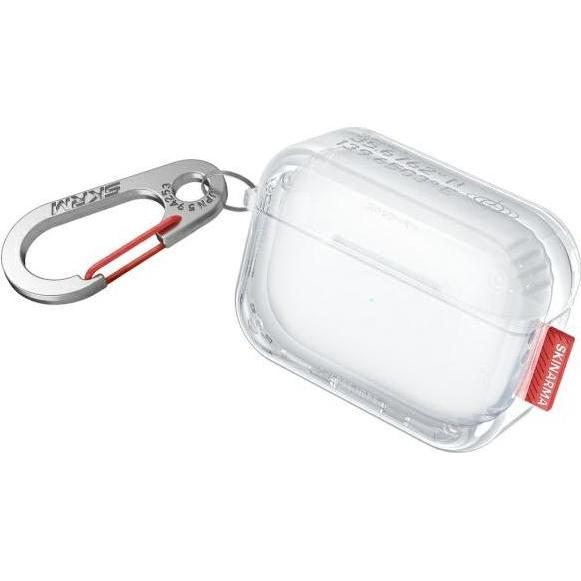 Skinarma case Saido AirPods Pro 2 clear (Manicotto per cuffie), Borsa per cuffie + Copertura protettiva, Trasparente