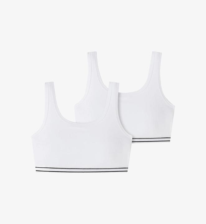 Produktbild Schiesser Bustier "95/5" weiss (164, 2er Pack)