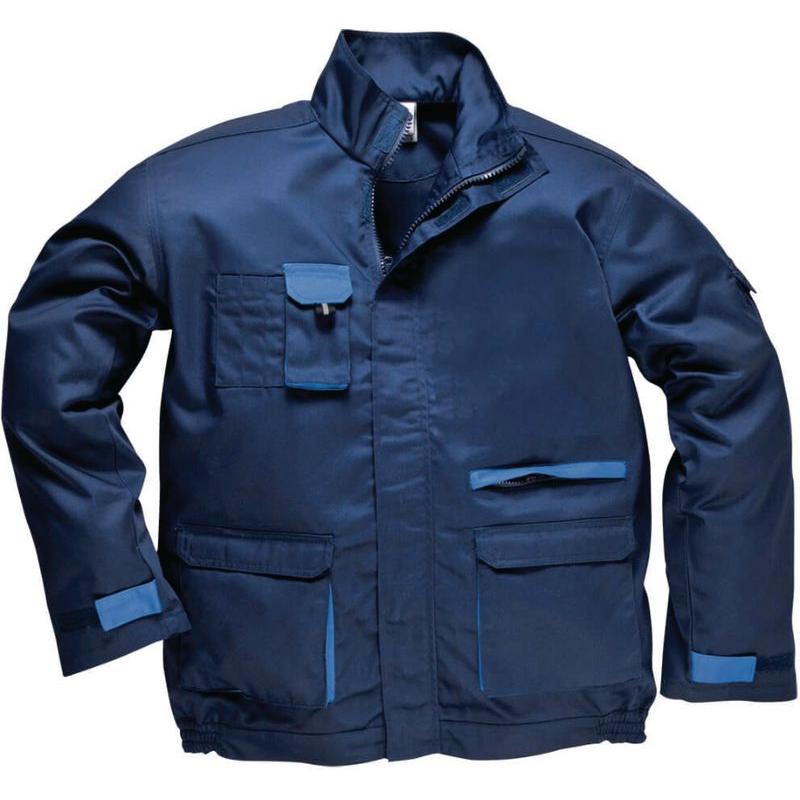 Portwest, Arbeitsjacke, Bundjacke Texo Kontrast TX10 marine (S)