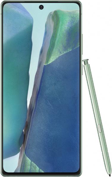 Produktbild Samsung Galaxy Note 20 (256 GB, Mystic Green, 6.70", Dual SIM, 5G)
