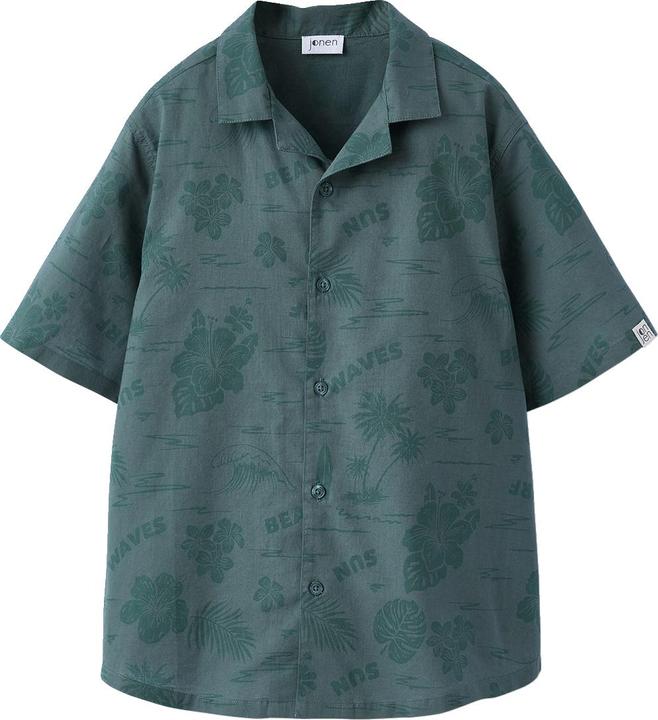 Produktbild Jonen Jungen Hawaiihemd aus Popeline (140)