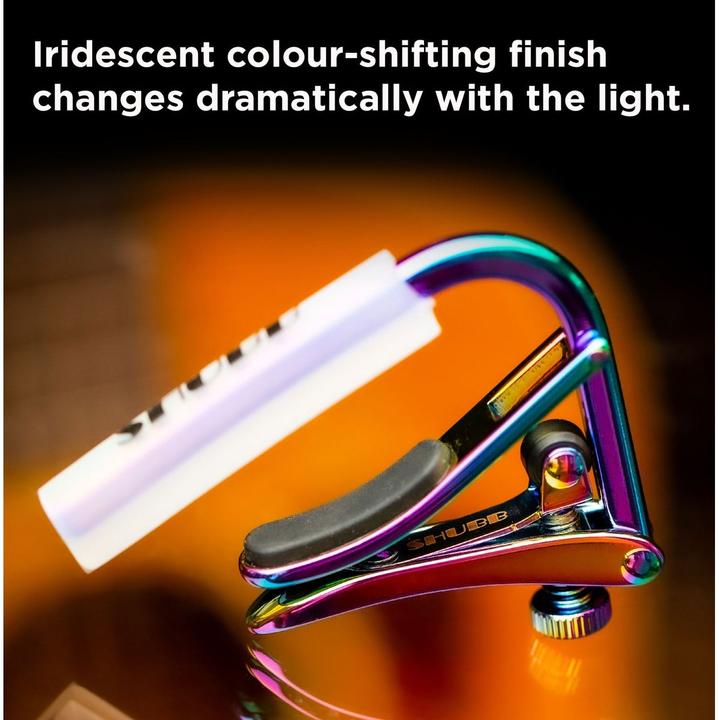 Image du produit Shubb Capo C1P, Steel+Western Paua Pearl