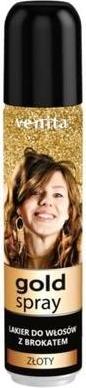 Markenlos Venita Gold Hair Glitter Nail Polish 75ml (75 ml)