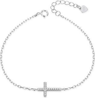 Immagine prodotto Agato Bracciale d'argento decente Croce AGB763/21