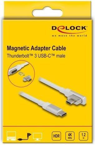 Produktbild Delock 86703 Videokabel-Adapter 1,2 m HDMI Typ A (Standard) USB Typ-C Grau (1.20 m, USB 3.2 Gen 2x2)