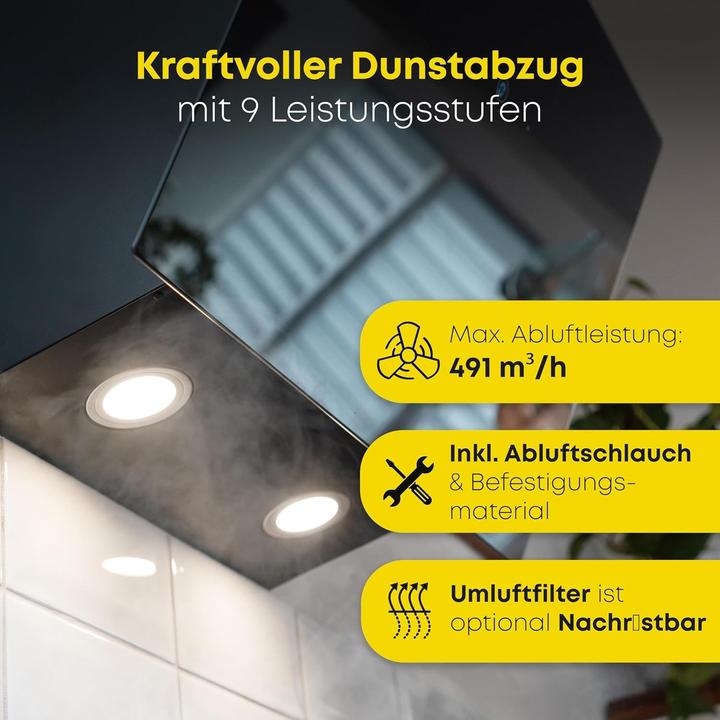 Produktbild Bomann DU 7606.1 G (Wandhaube)