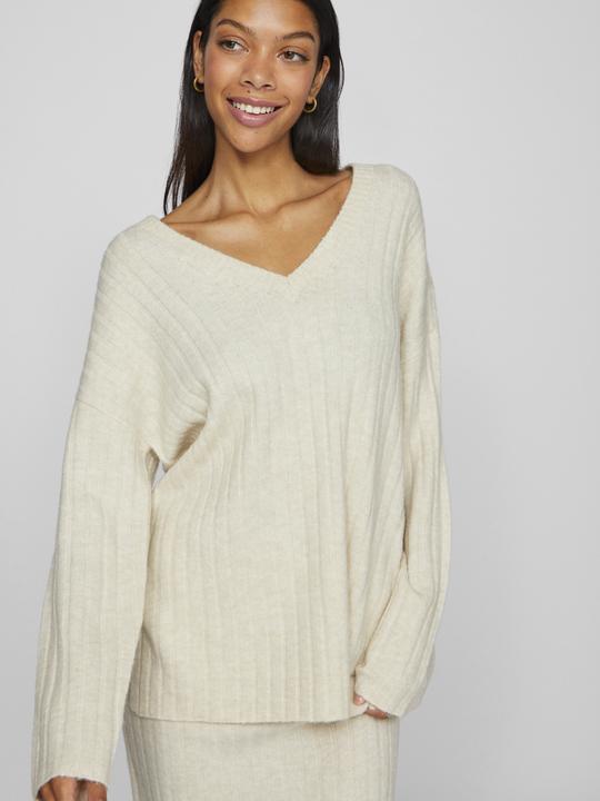 Image du produit Vila Pull en tricot col V (M)