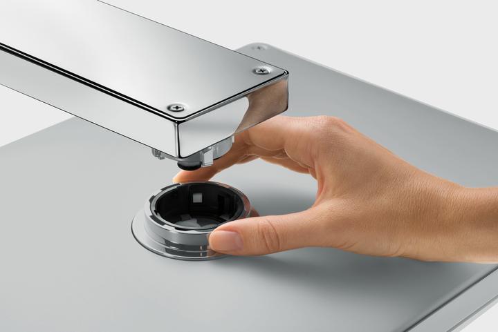 Produktbild hansgrohe HG Kopfbrause Rainmaker Select 460 3jet UP-Montage m Brausearm EcoSmart we/chr (3 Strahlarten, 18 l/min)