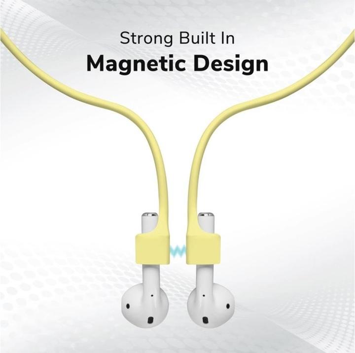 Actual product image Screenguard Apple AirPods magnetic Anti-Lost Silicone Strap