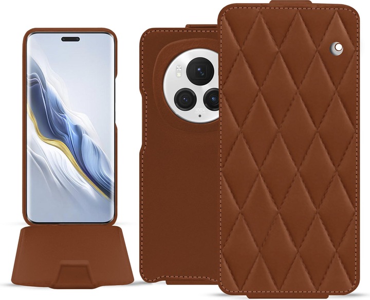 Productafbeelding Noreve Lederen omslag verticaal (Honor Magic6 Pro)