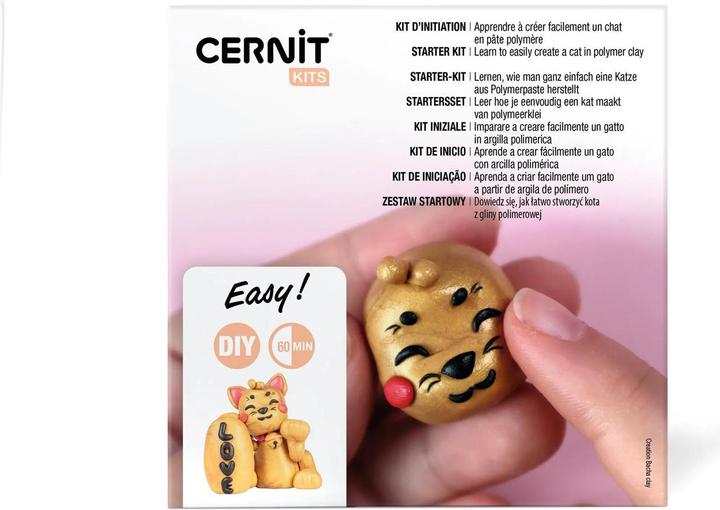 Cernit Starter-Kit, kleine katze