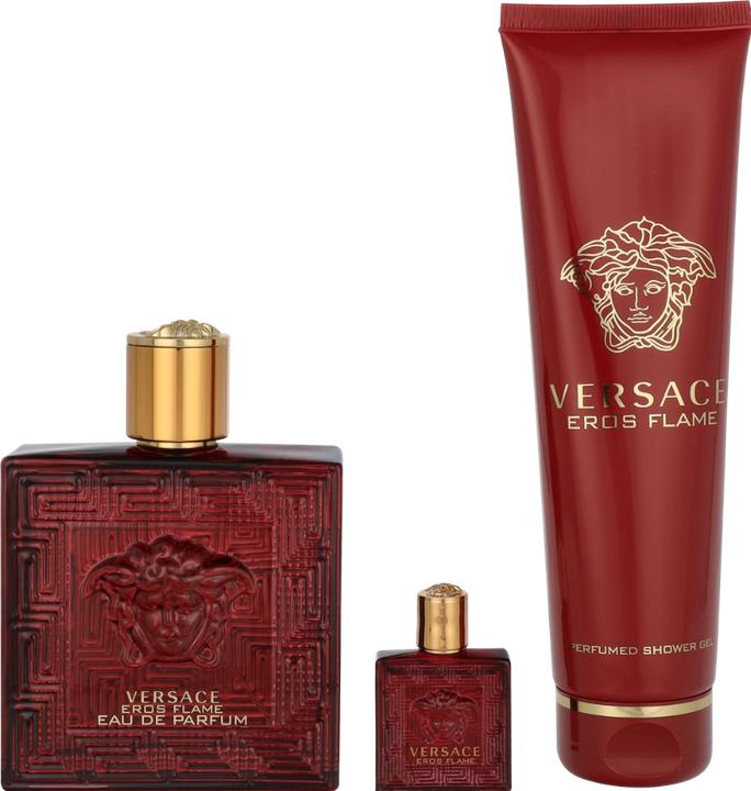 Produktbild Versace Geschenkset Eros Flame pour Homme Set /100ml /5ml (Gesichtspflege set)