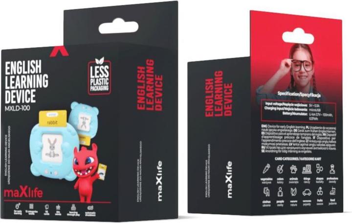 Produktbild Maxlife Englisch-Lerngerät MXLD-100 blau (Englisch)