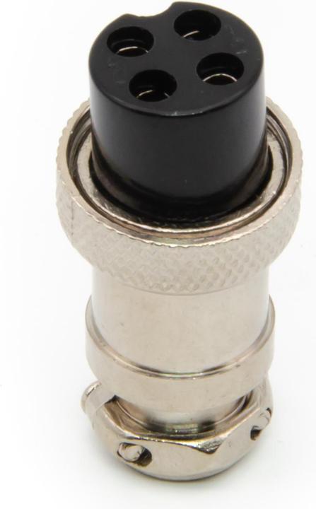 Image du produit Purecrea GX16-4P mâle 16mm femelle pour montage sur câble