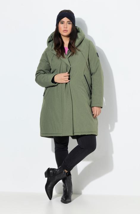 Actual product image Ulla Popken HYPRAR Oversized Waterproof Coat