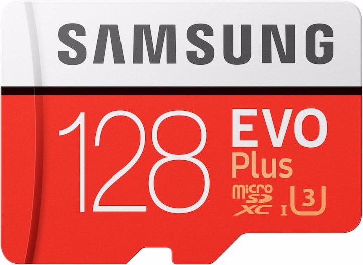 Evo+ (128 GB, microSDXC, U3, UHS-I)