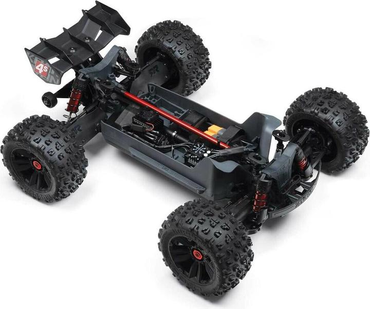 Produktbild Arrma Monster Truck Kraton 4x4 4S V2 BLX Rot, ARTR, 1:10 (RTR Ready-to-Run)