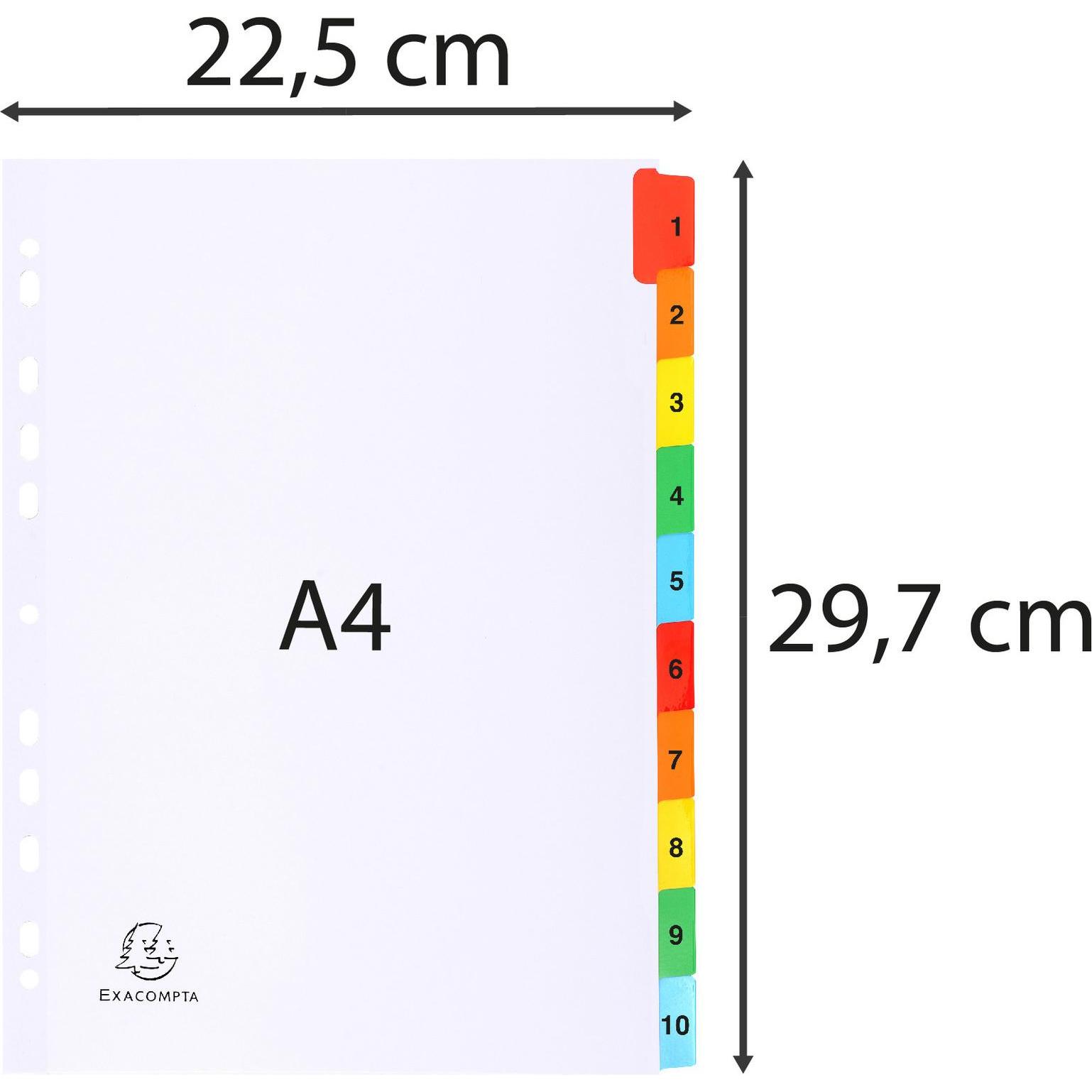 Thumbnail - Exacompta, Ordner Zubehör, Register