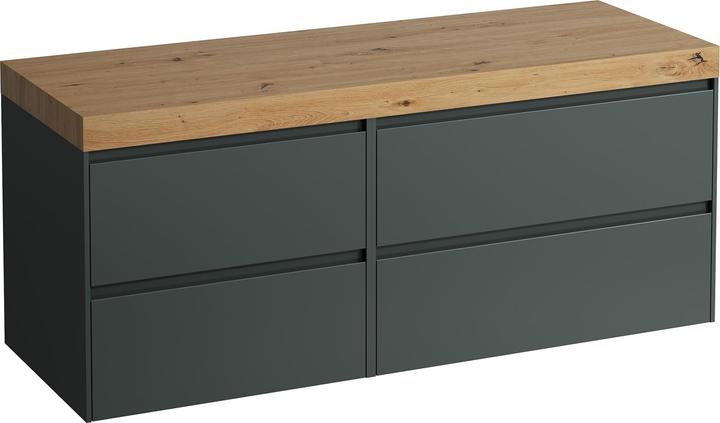 Immagine prodotto Laufen Lani piano lavabo rovere selvatico incl. mobiletto, senza foro, cassetto grande a destra,1370