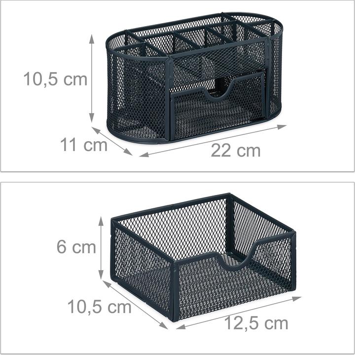 Actual product image Relaxdays Desk organiser
