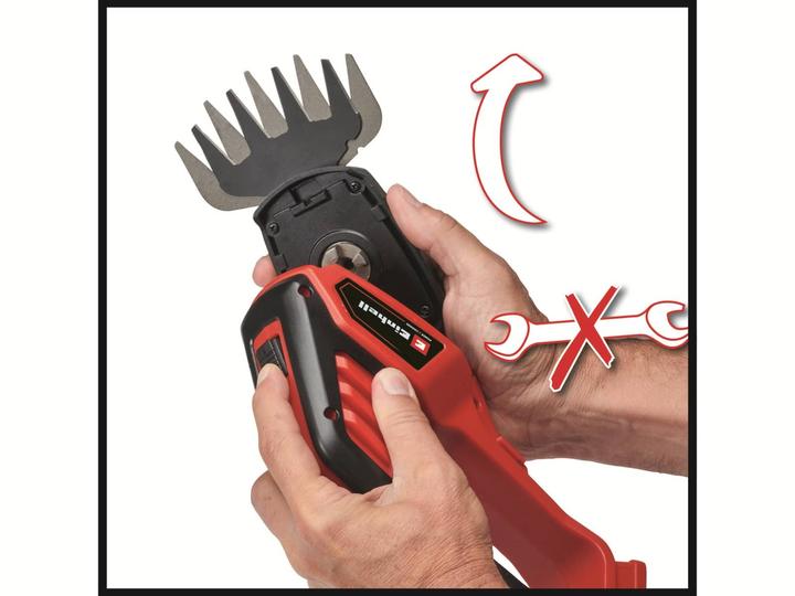 Produktbild Einhell Akku-Gras- und Strauchschere GE-CG 18/100 Li + Starterset