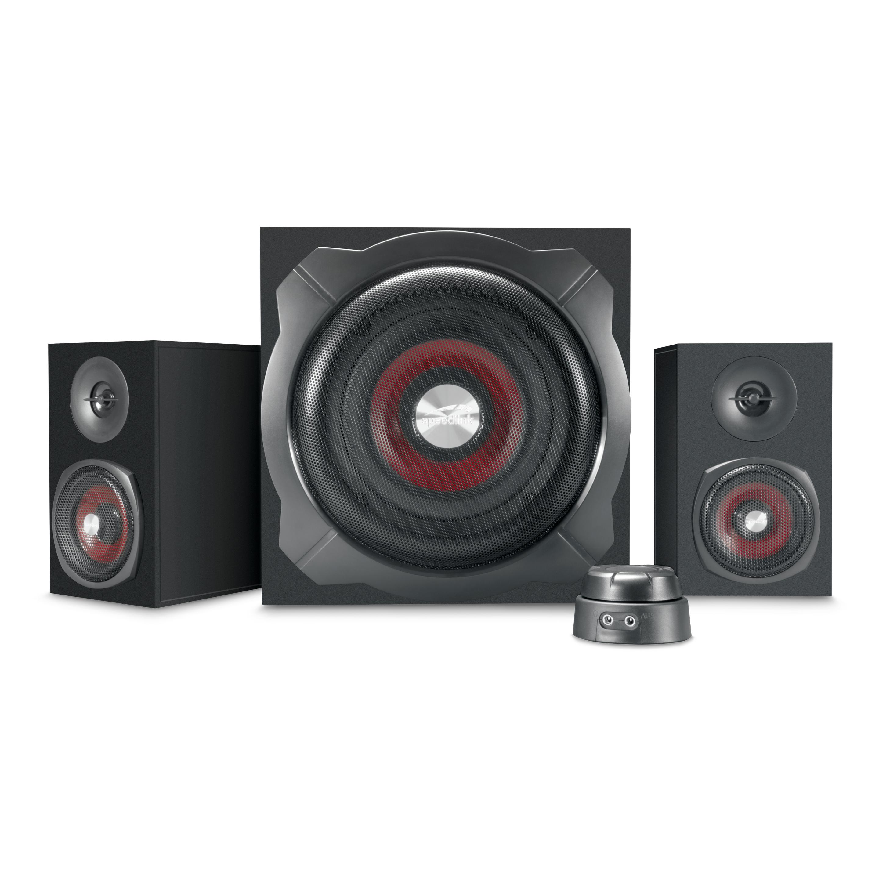 Speedlink Gravity, Altoparlante Pc, Nero