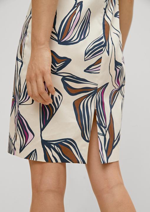 Produktbild Comma Kleid Etuikleid mit floralem Muster (36)