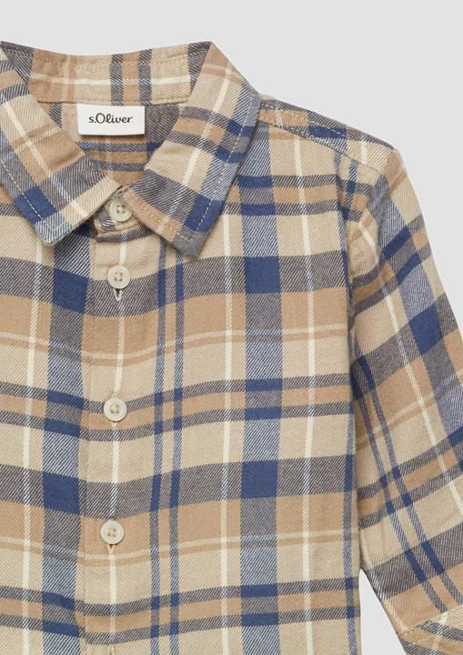 Immagine prodotto S.Oliver Hemd Kariertes Flanellhemd im Regular Fit (80)