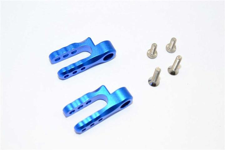 GPM aluminium servohalter blau trx 1/10 e-revo alt & 2.0