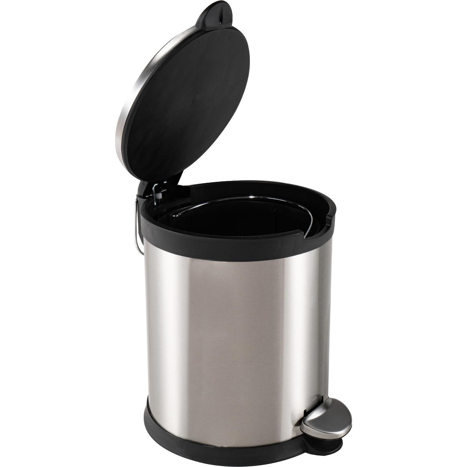 Thumbnail - HTI-Living Treteimer Edelstahl Jannik 3 Liter, Abfalleimer, Silber