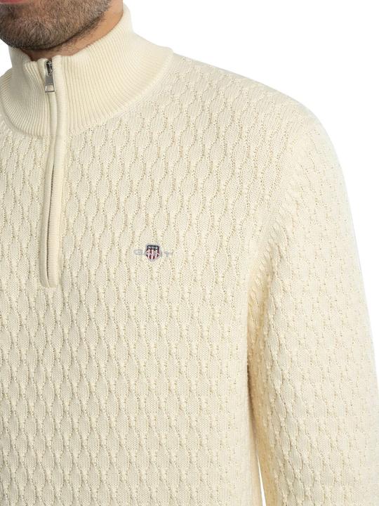 Produktbild GANT Strukturierte Baumwoll-Halbzip (S, XL)