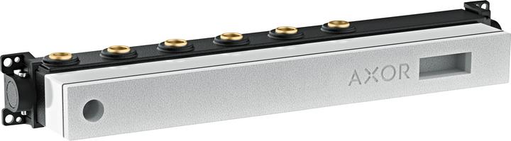 hansgrohe AXOR base unit for thermostat module Select 4 consumers